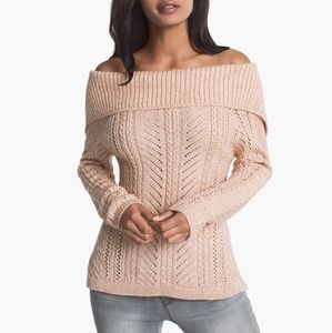 White House Black Market bow back sweater